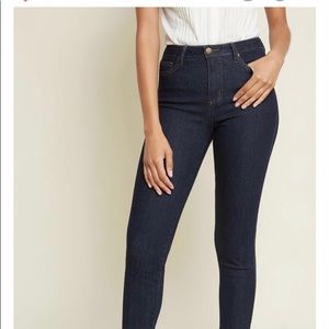 ModCloth Karaoke Songstress High Waisted Jeans New